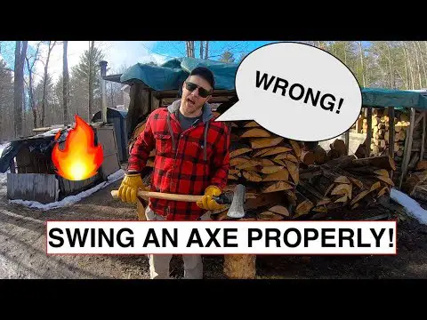 How To Swing An Axe!