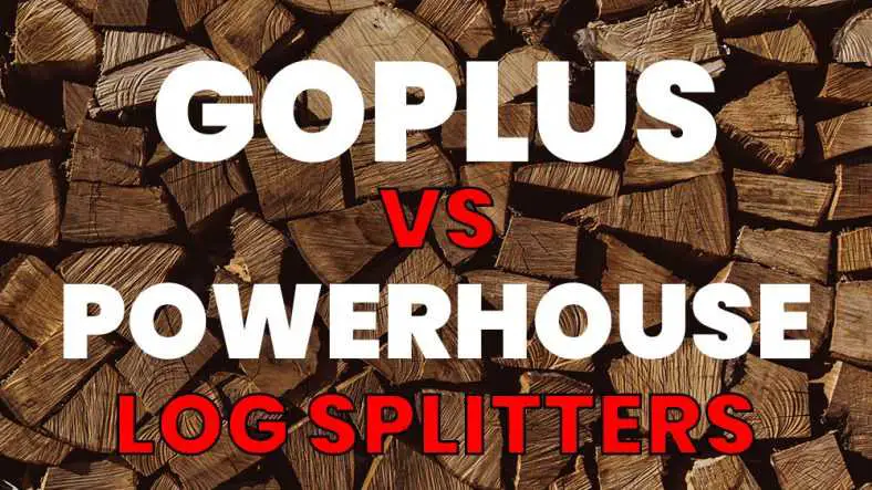 Goplus 1500w 6 Ton Electric Log Splitter Vs Powerhouse XM-380 7 Ton