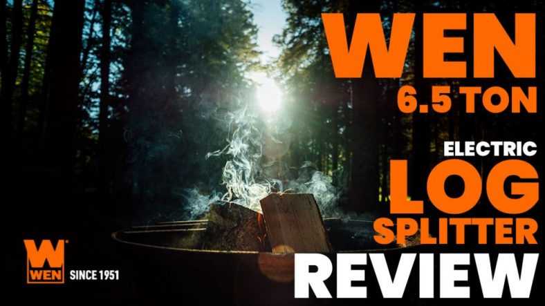 WEN Log Splitter – MASSIVE – 6.5-Ton #56207 Review – Electric